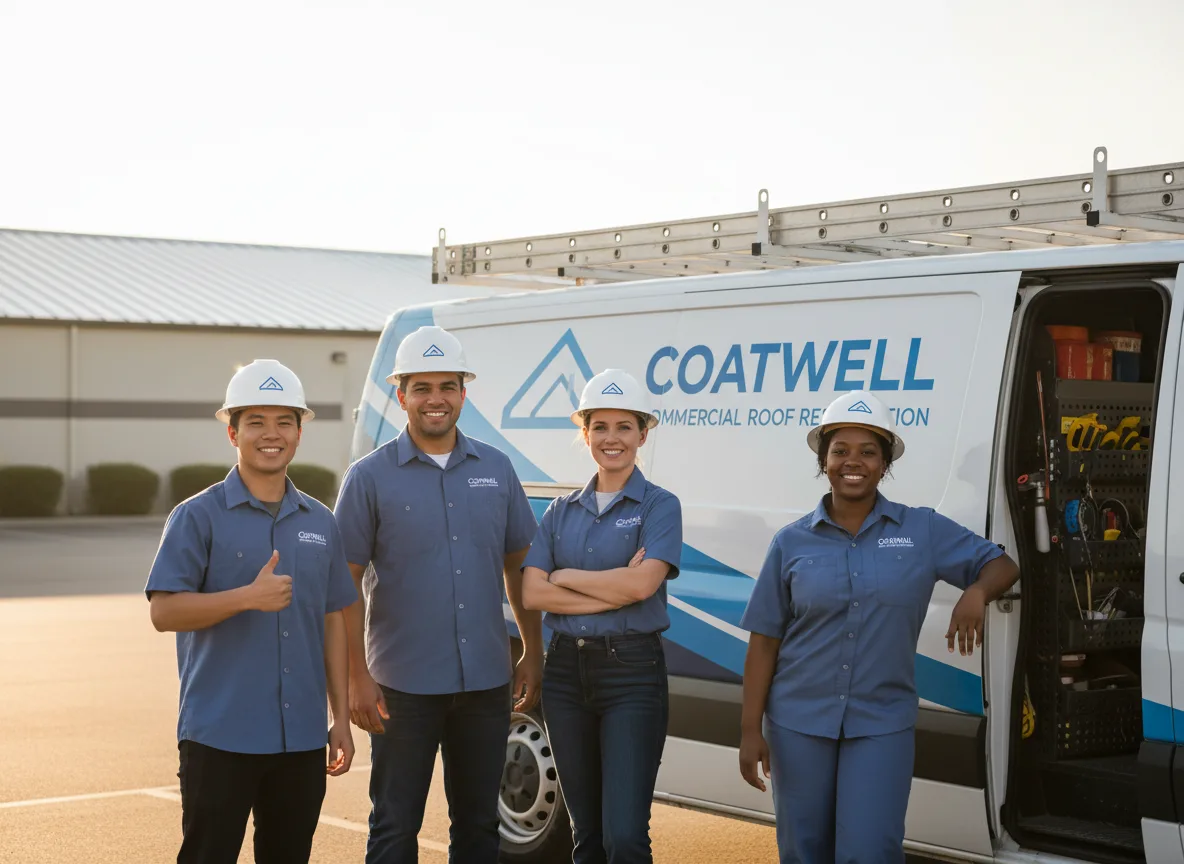 Commercial roof coating company in Toledo, IA